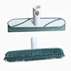 TPR Rubber Broom Head – 29.7cm Wide 2-in-1 Sweeping & Squeegee Brush (No Handle)